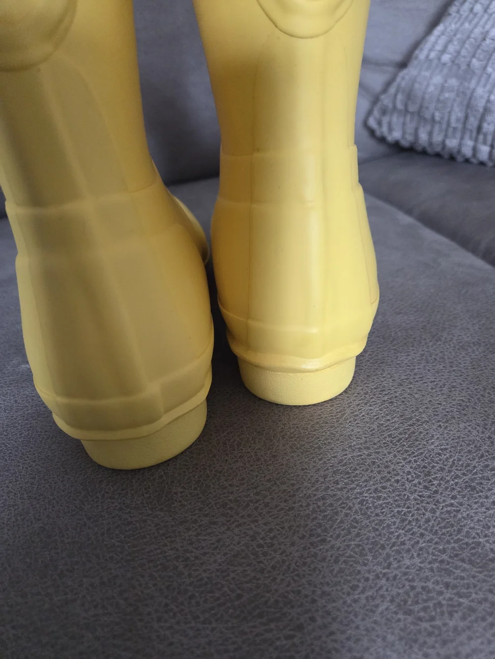 Hunter Womens' Yellow Classic Rain Boots